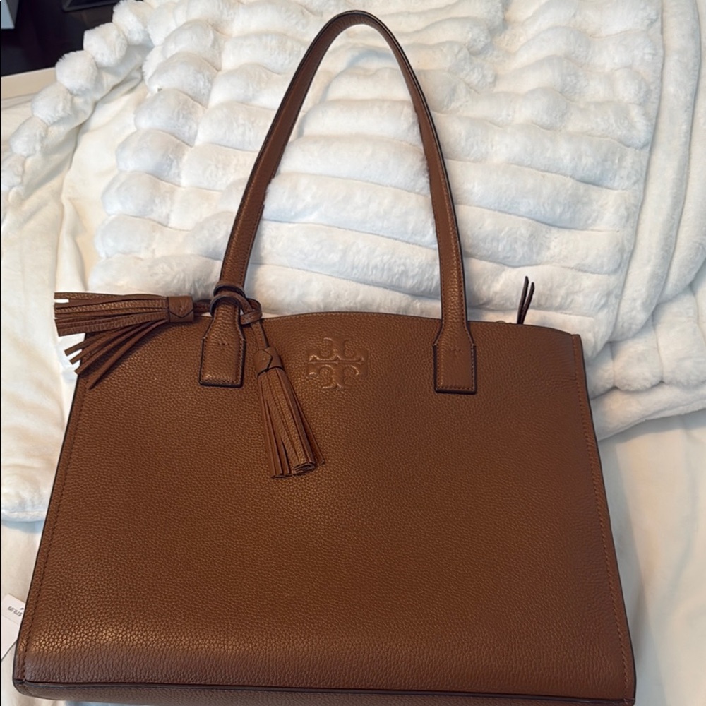 Tory Burch Theo Leather Tote